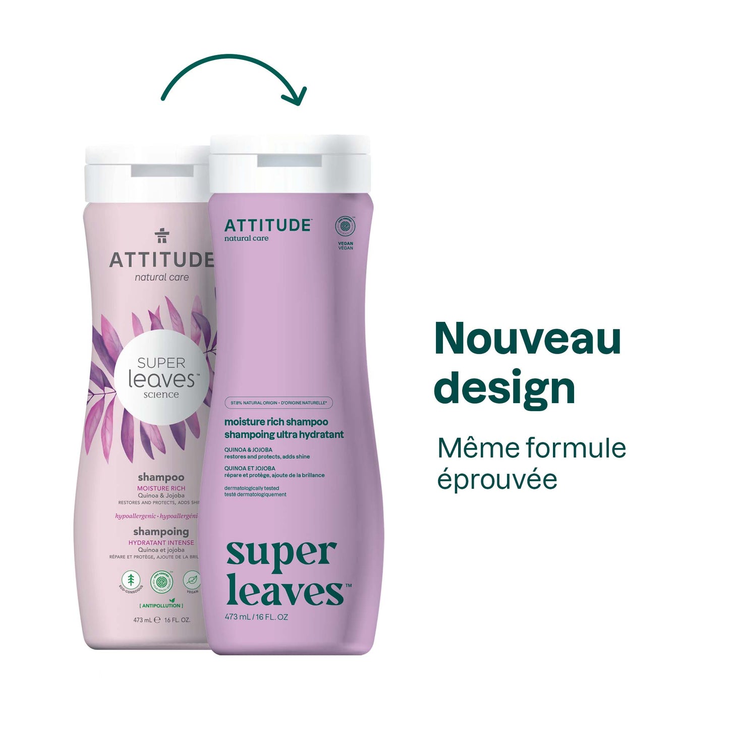 ATTITUDE shampoing hydratant intense Quinoa et Jojoba 11007_fr? 473 mL