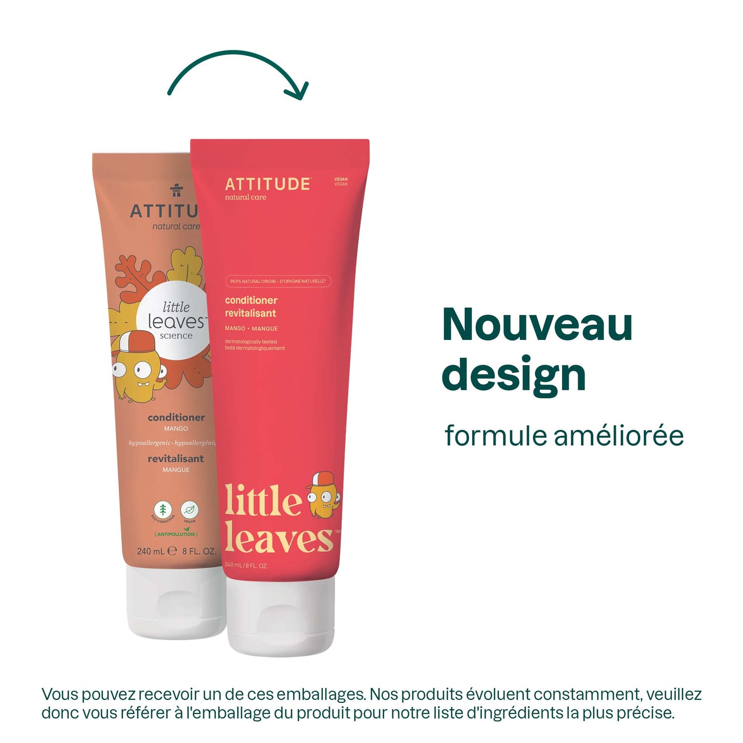 11118 ATTITUDE - Little Leaves™ - Revitalisant démêlant enfant - Mangue _fr? Mangue