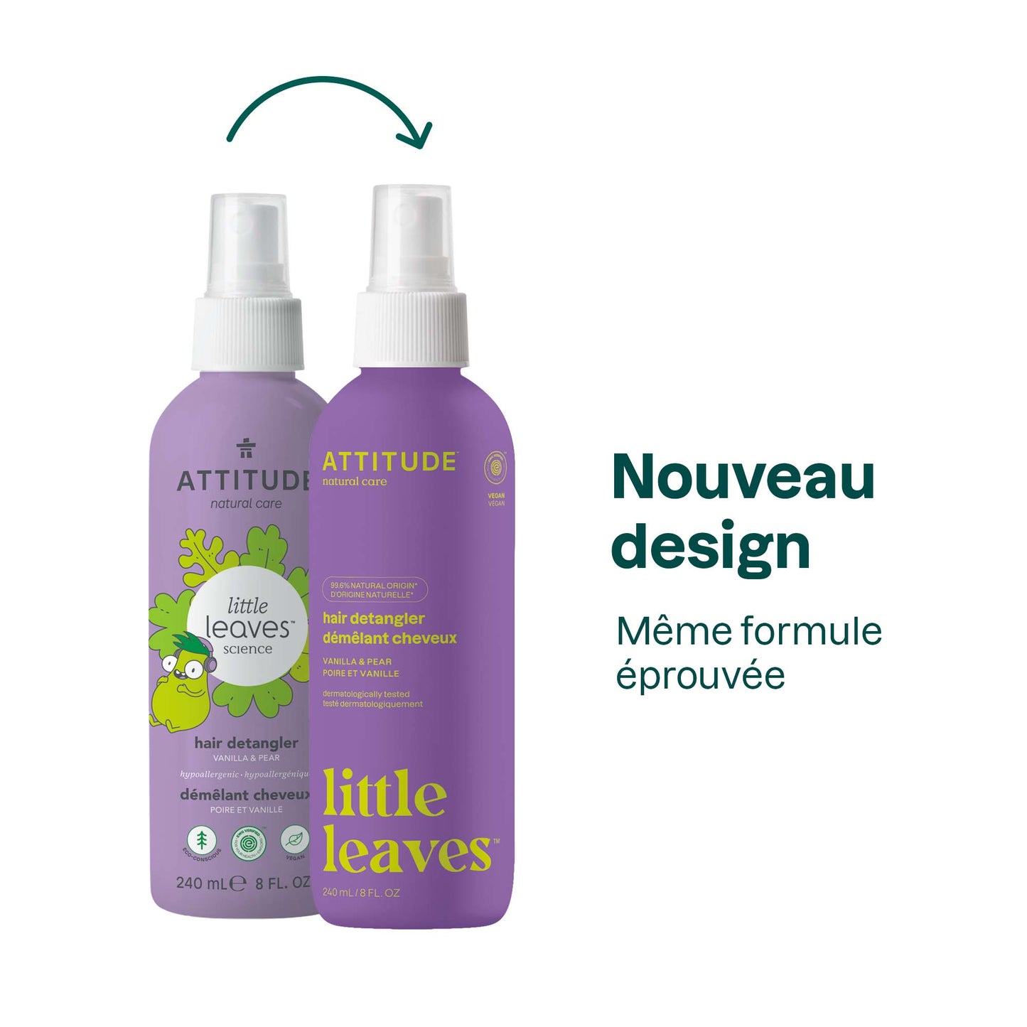 Démêlant pour cheveux d'enfant Poire et Vanille Hypoallergénique 11125_fr? Poire et Vanille