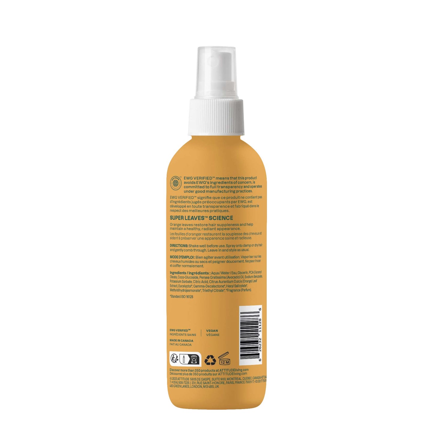 Démêlant pour cheveux adulte 11128_fr?_hover? Feuille oranger