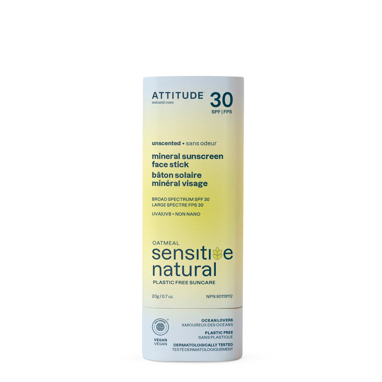 Bâton solaire minéral visage peau sensible : Sunly