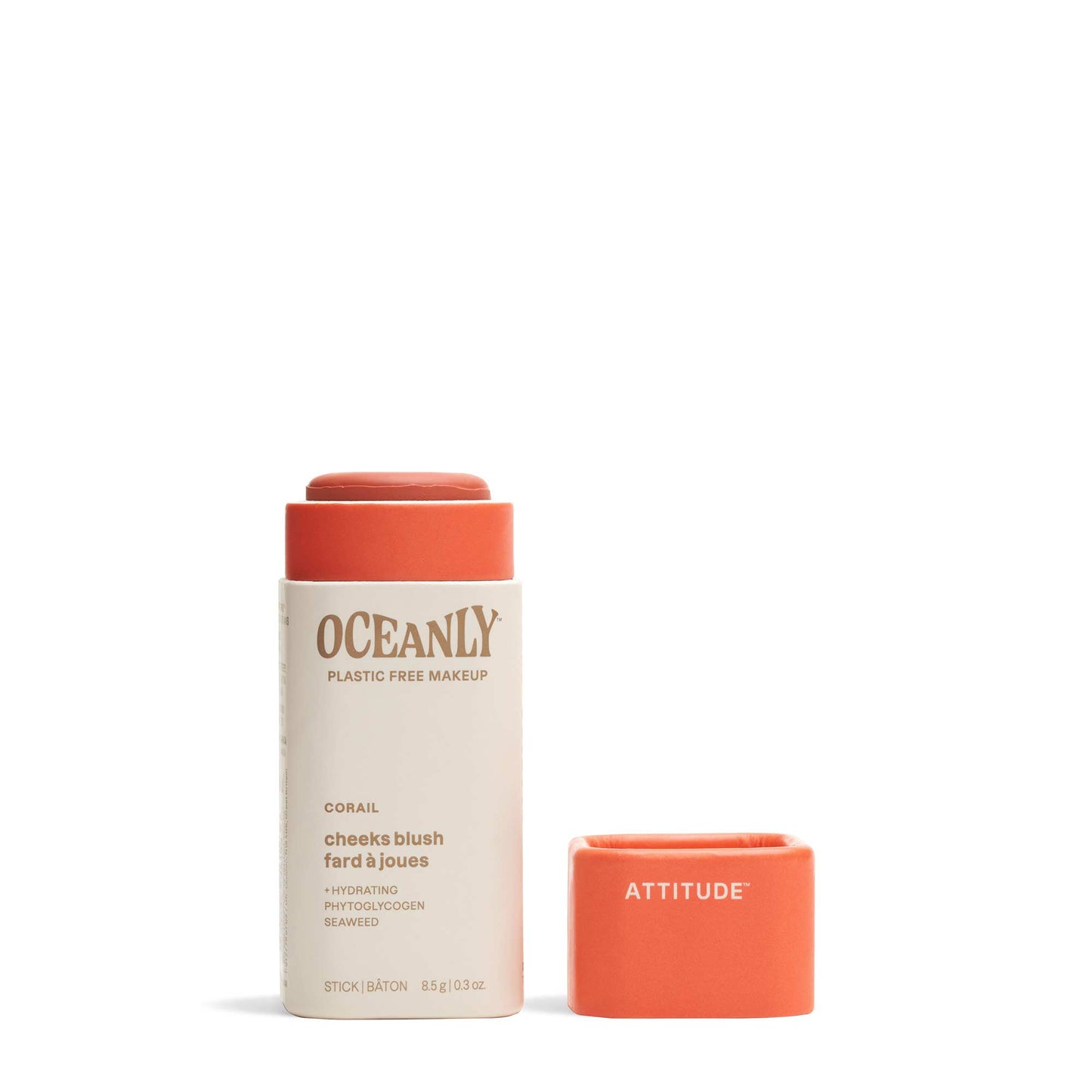 ATTITUDE Oceanly Fard à joues en bâton Corail 8.5g Sans odeur 16123_fr?_main?