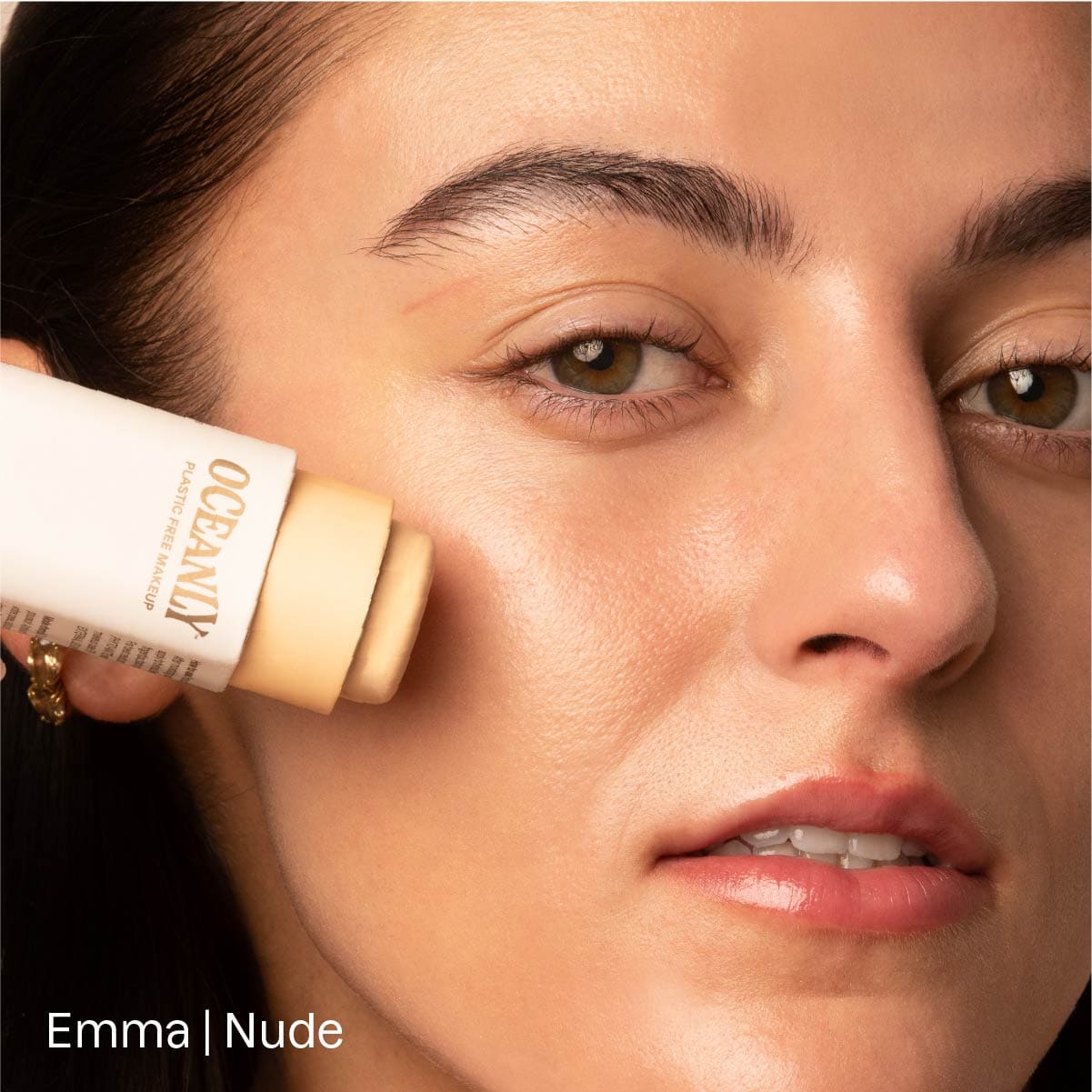 ATTITUDE Oceanly Huile teintée visage en bâton Nude 12g Sans odeur 16151_fr?
