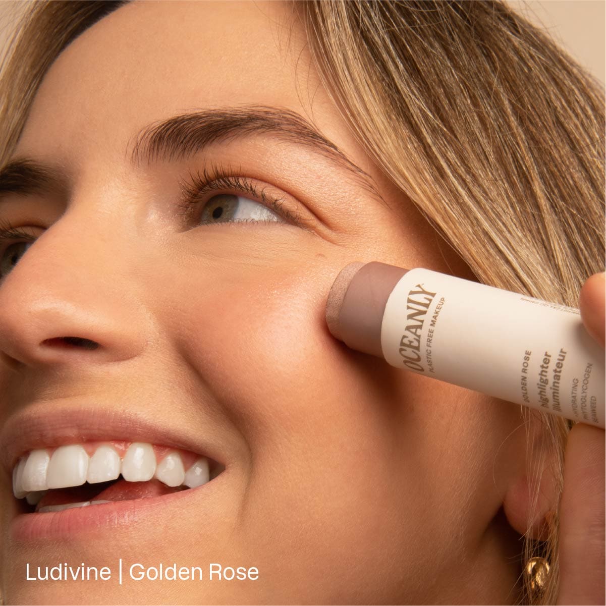 ATTITUDE Oceanly Illuminateur crème en bâton Golden Rose 8.5g Sans odeur 16156-btob_fr?