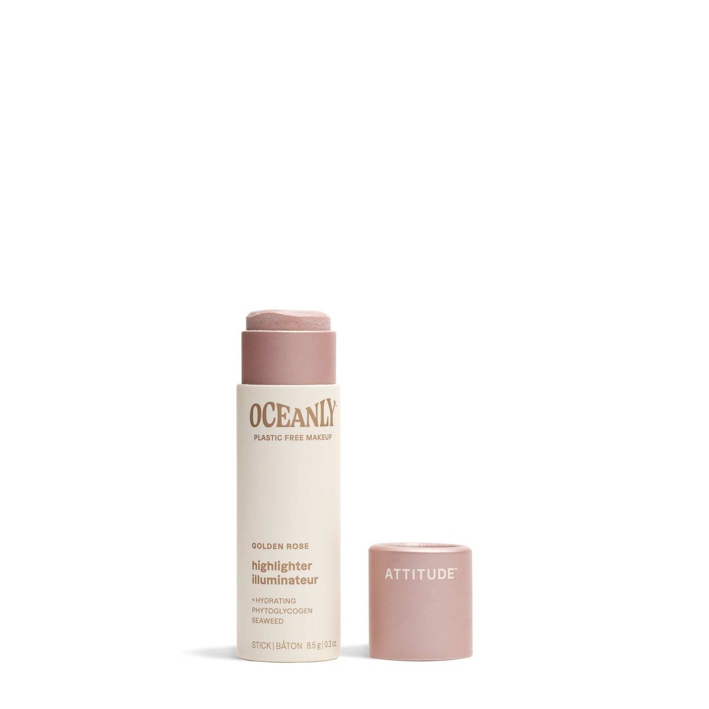 ATTITUDE Oceanly Illuminateur crème en bâton Golden Rose 8.5g Sans odeur 16156-btob_fr?_main?