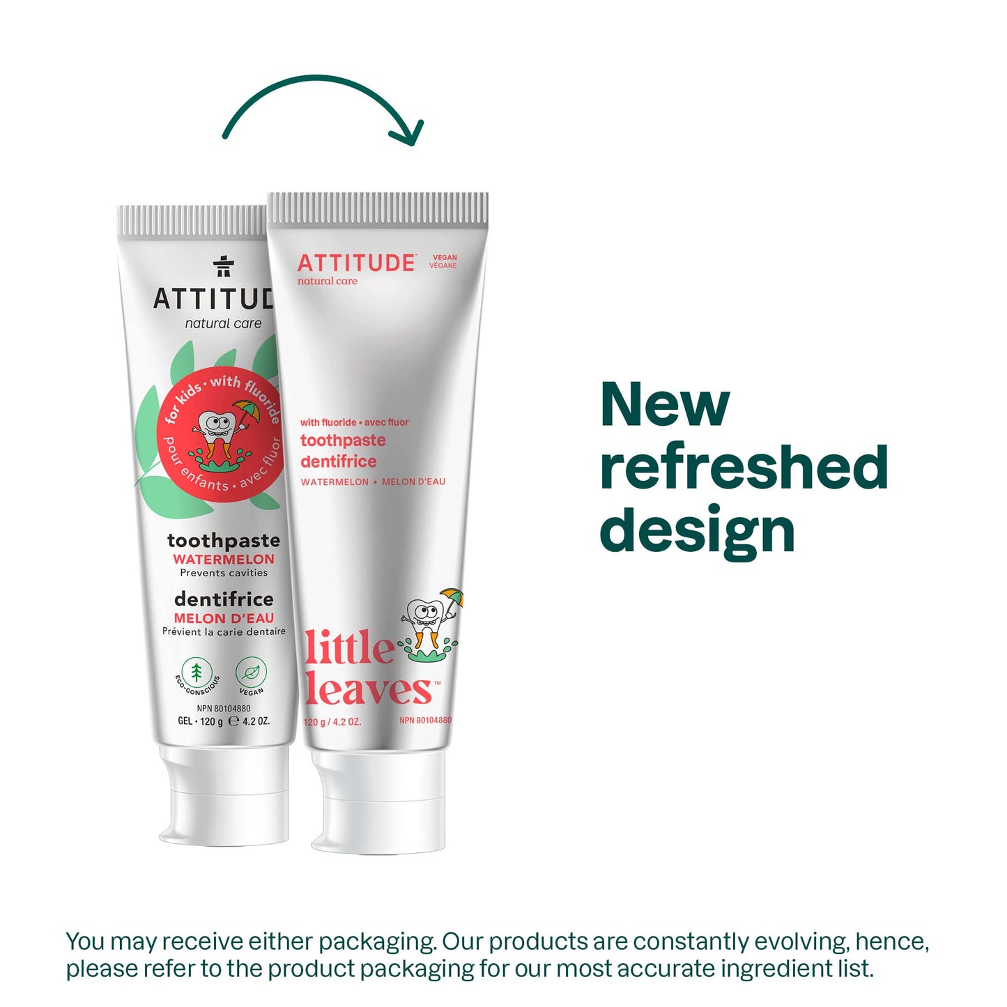 Dentifrice pour enfants avec fluorure