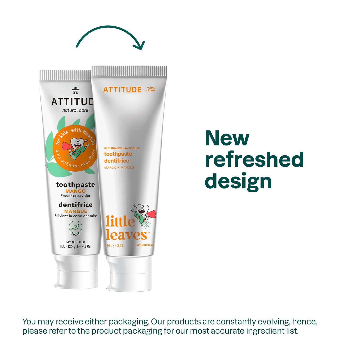 Dentifrice pour enfants avec fluorure
