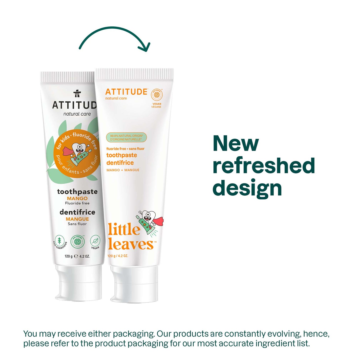 Dentifrice pour enfants sans fluorure