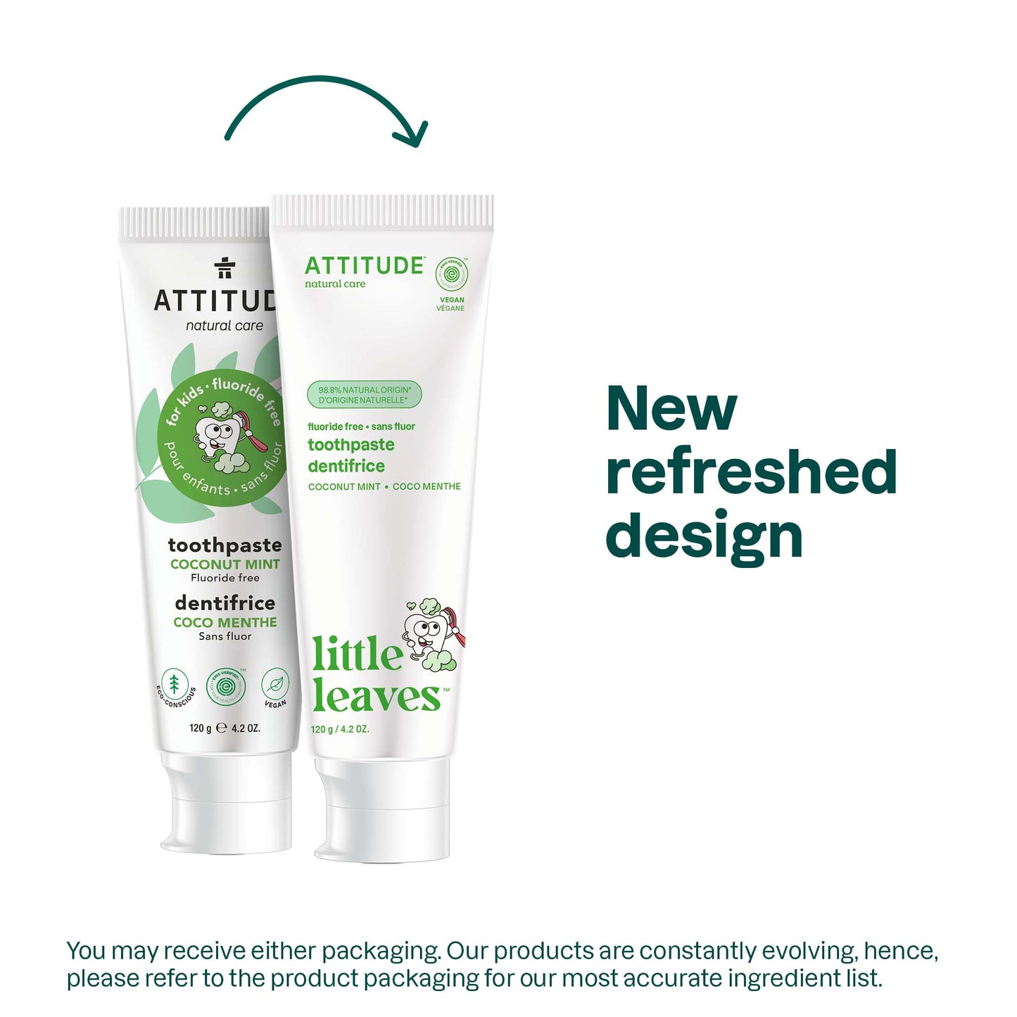 Dentifrice pour enfants sans fluorure