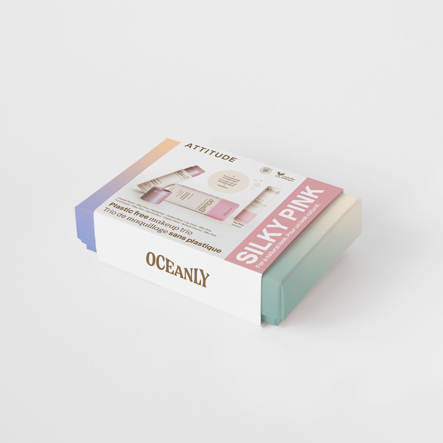 ATTITUDE Oceanly Coffret de maquillage Silky Pink Sans odeur 00152 côté_fr?