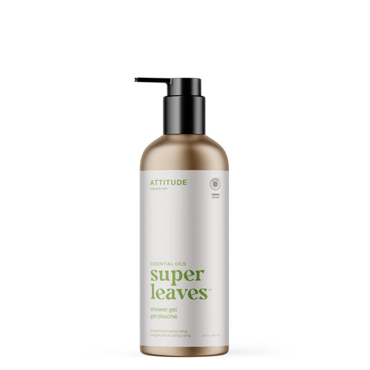 ATTITUDE Super Leaves Essential huile essentielle gel douche Bergamote et ylang-ylang 19832_fr?_main? 473ml