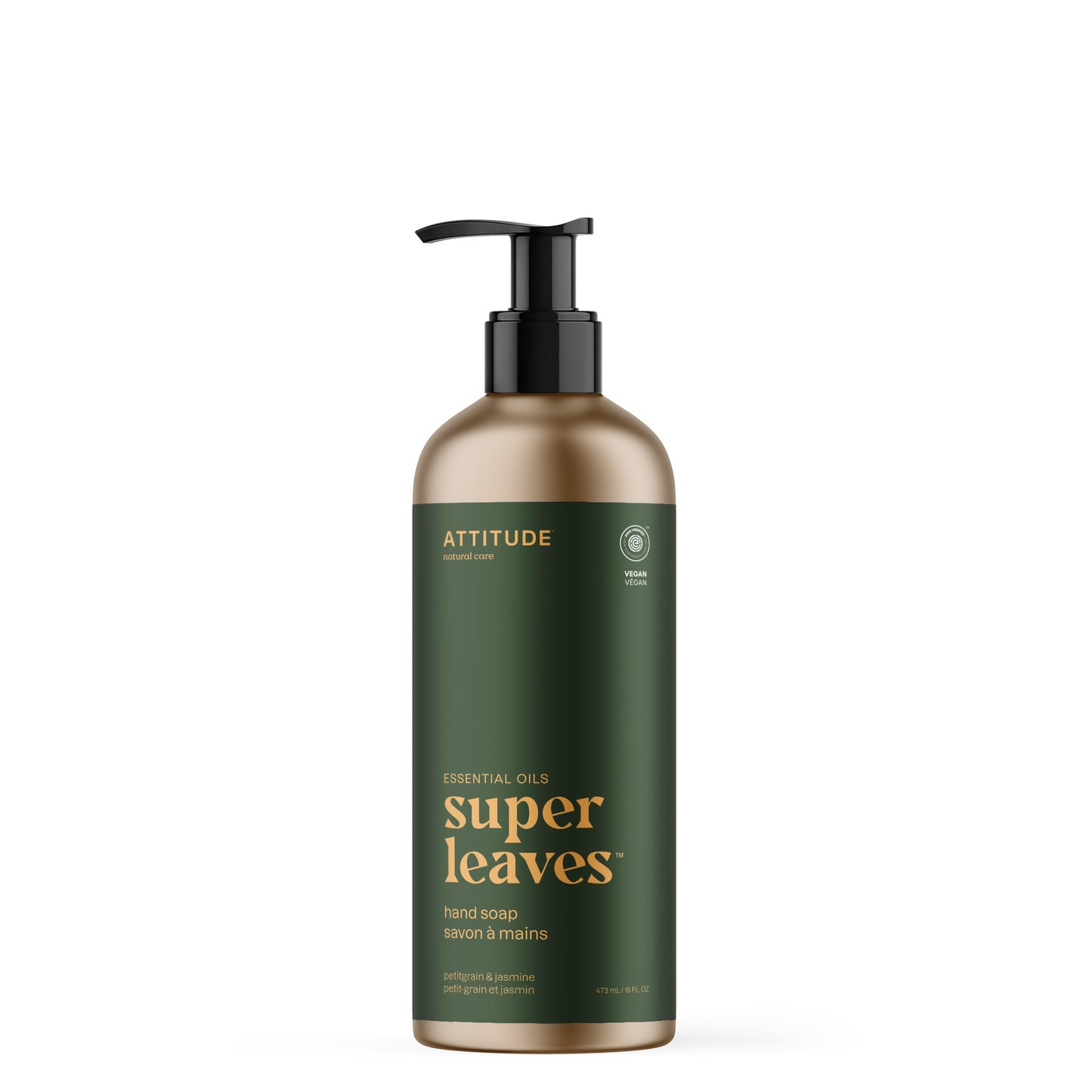 ATTITUDE Super Leaves Essential oils huile essentielle savon à mains Petit-grain et jasmin 19091_fr?_main? 473ml