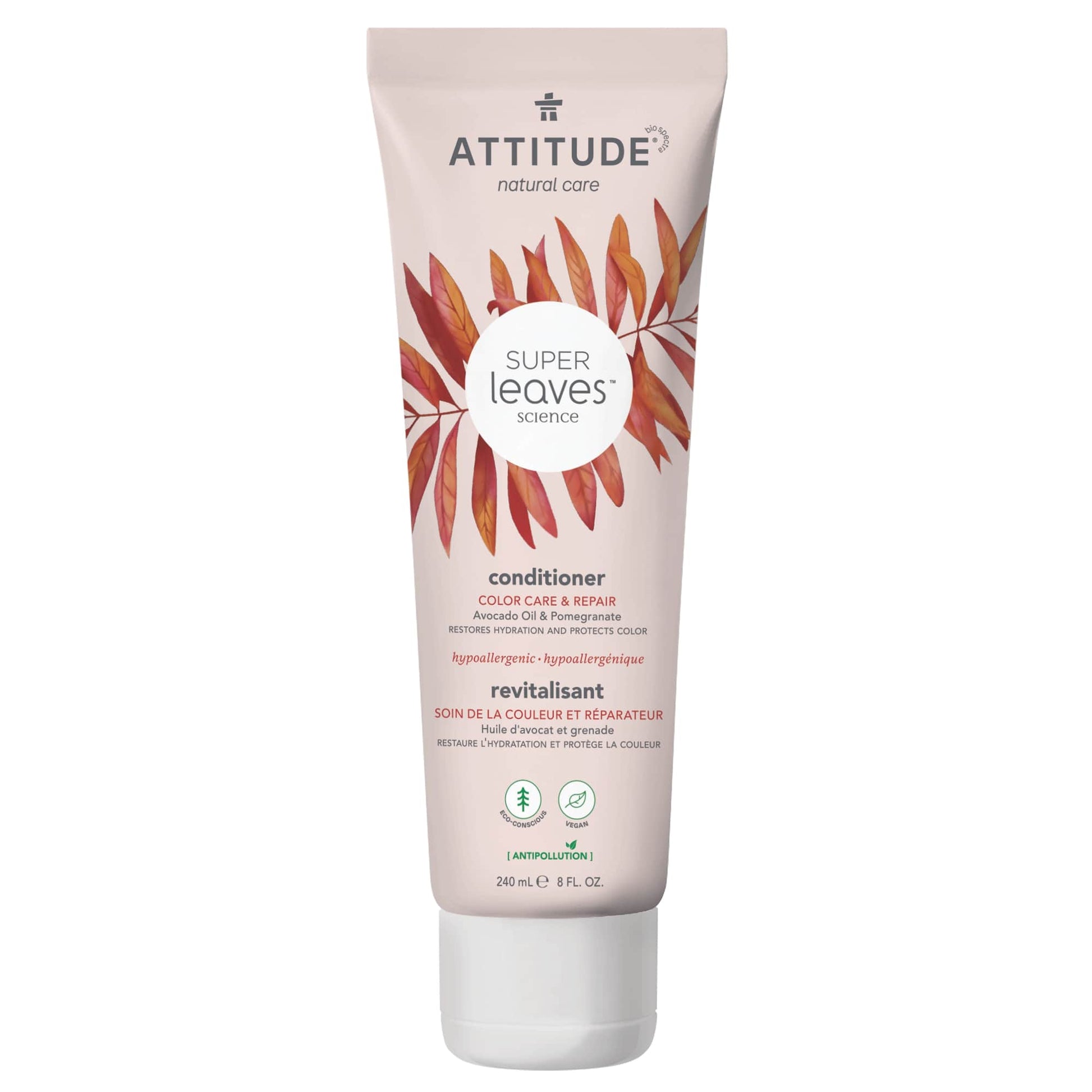11194 ATTITUDE Super Leaves™ - Revitalisant Naturel Pour Cheveux Colorés certifié EWG 11194_fr?_main? 240 mL