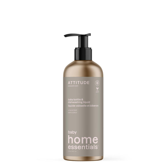 ATTITUDE Baby Home Essentials liquide vaisselle et bieron sans odeur 19370-btob_fr?_main? Sans odeur 473 mL