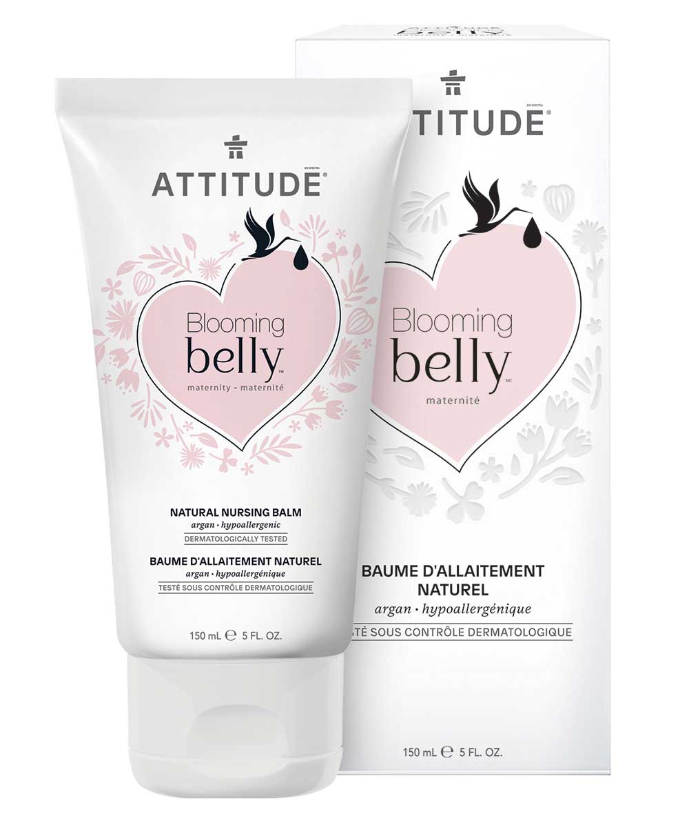 18131 ATTITUDE Blooming Belly™ - Crème allaitement - Naturelle & Hypoallergénique - Argan _fr?_main? 150 mL