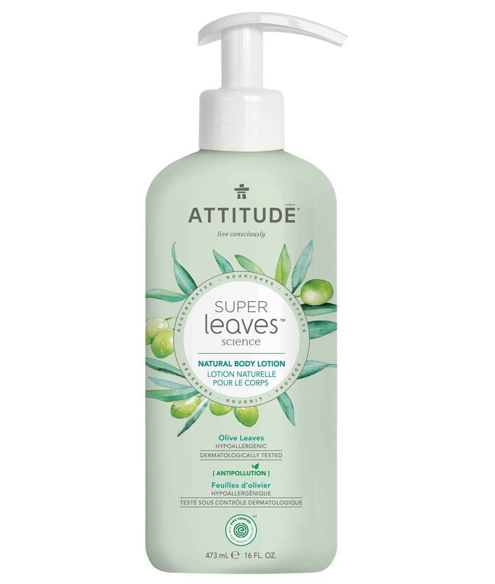 18183 ATTITUDE - Super Leaves™ - Lotion pour le corps hydratante - Feuilles d'olivier 18183_fr?_main? - Feuilles d'olivier -