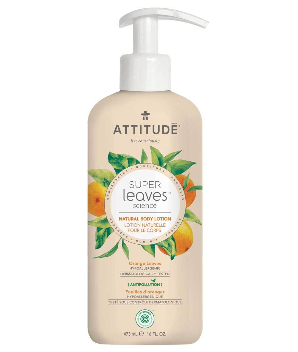 ATTITUDE - Super Leaves™ Lotion pour le corps énergisante - Feuilles d'oranger _fr?_main? - Feuilles d'oranger