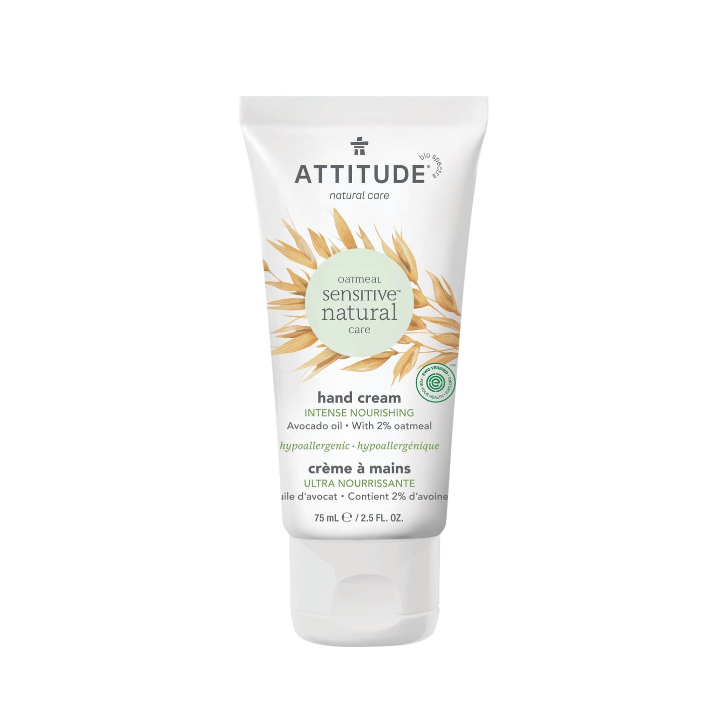 ATTITUDE Crème nourrissante pour les mains Peau sensible Ultra nourrissante 60823_fr?_main? - Huile d'avocat -