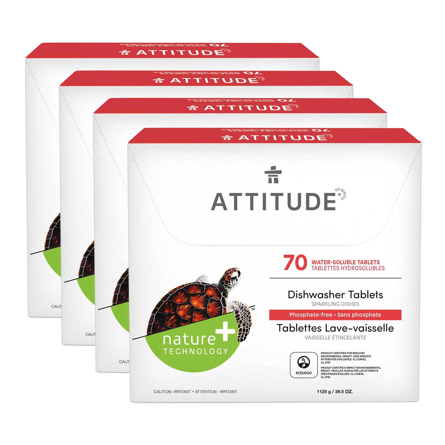 ATTITUDE Nature+ tablettes lave-vaisselle 70 écodoses / 4 unités BDL_4_43229_fr?_main?