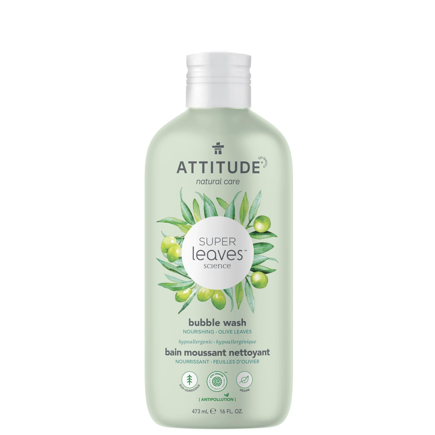 ATTITUDE Bain Moussant Nettoyant Super leaves™ Feuilles d'olivier 11693_fr?_main? Feuilles d'olivier