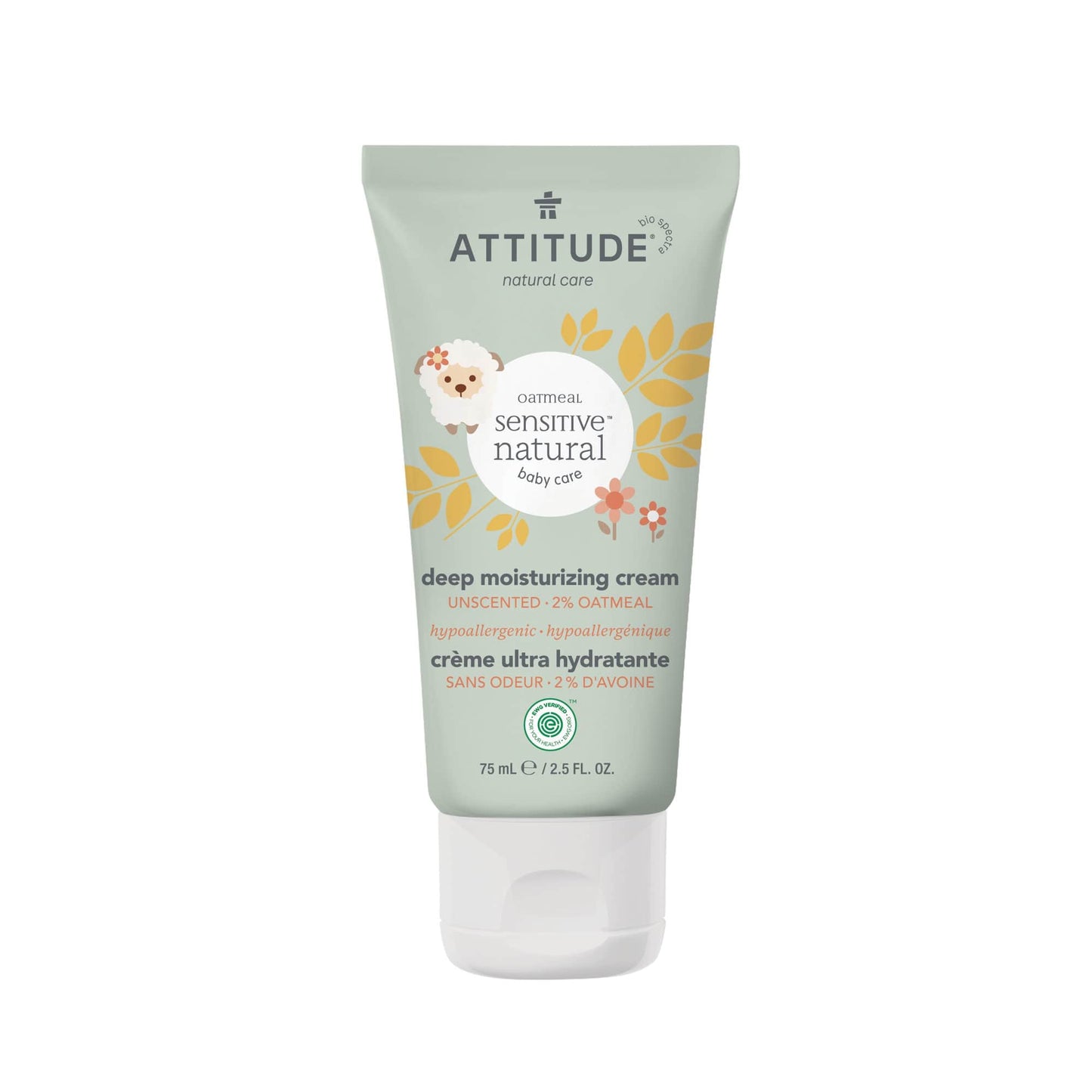 ATTITUDE Crème Ultra Réparatrice pour bébé peau sensible bébé - Enrichi d'avoine 60670_fr?_main?