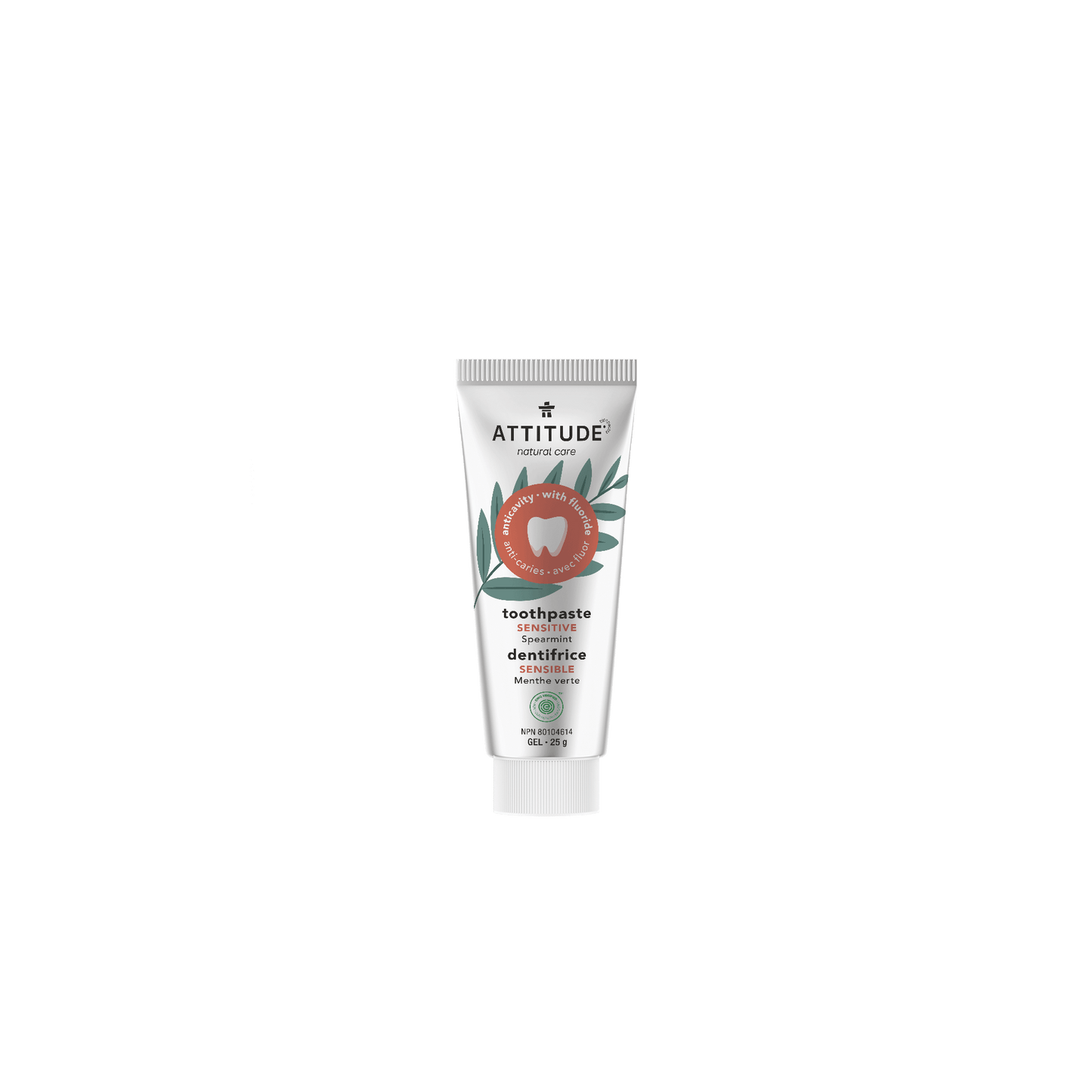 ATTITUDE Échantillon Dentifrice Adulte Sensible- Menthe Verte_fr?_main? 25g