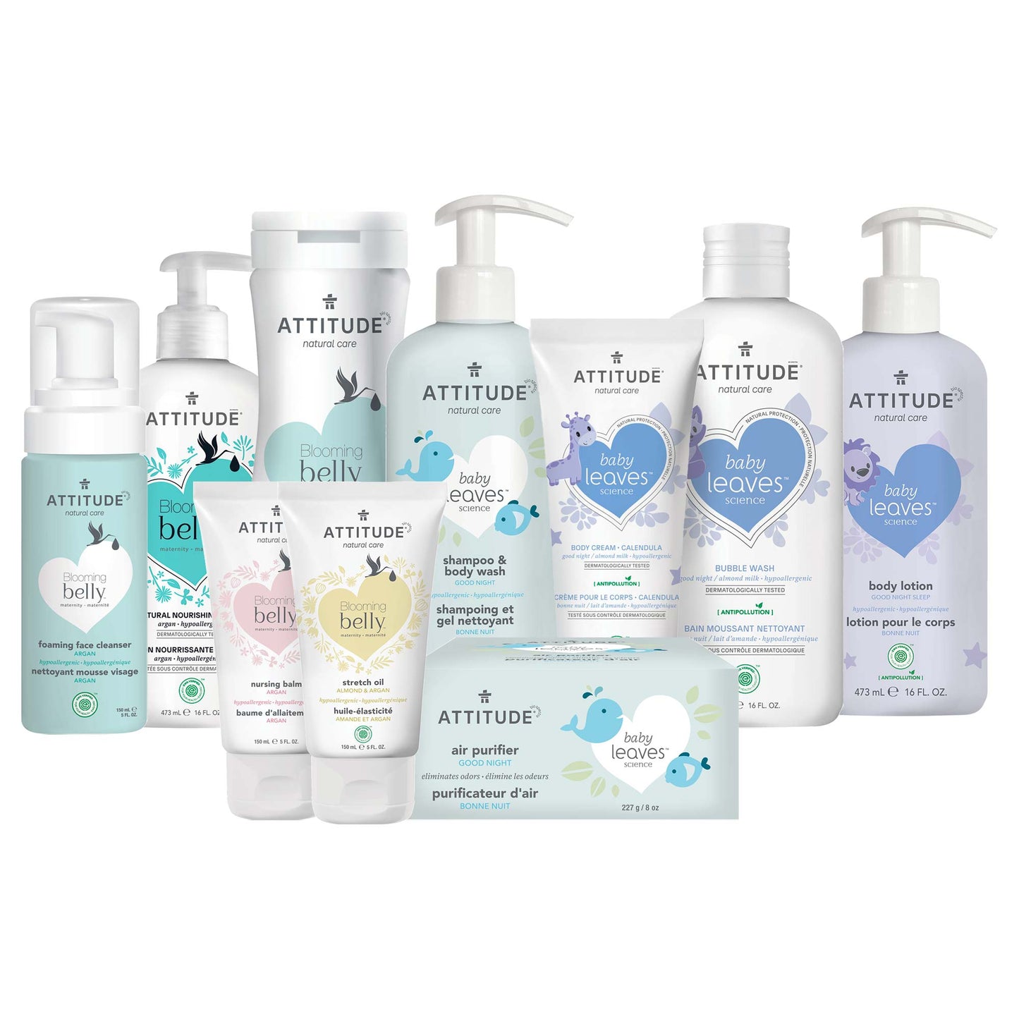 ATTITUDE Ensemble cadeaux pour la future maman - Blooming belly™ et baby leaves™ BDL_a86_16610_fr?_main?