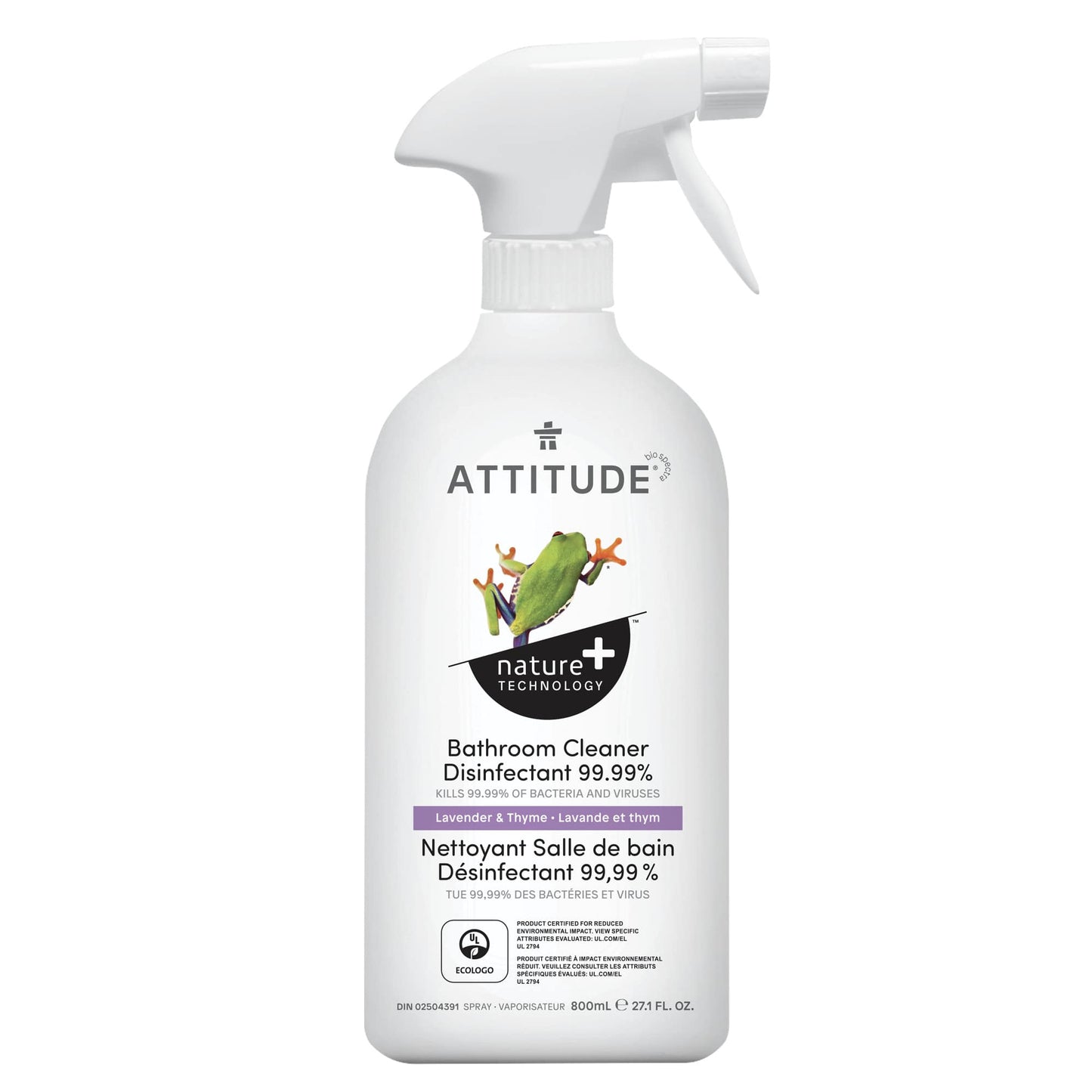 ATTITUDE-Nature+ Nettoyant Salle de Bain Désinfectant Lavande et Thym 10482 _fr? _main?