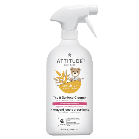 ATTITUDE Nettoyant jouets et surfaces sans odeur pour bébé- Sensitive home cleaning 60169_fr?_main?
