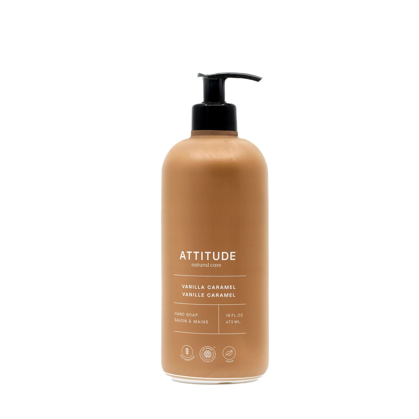 ATTITUDE Savon a mains Vanille caramel 14102_fr?_main? Vanille caramel 473 mL
