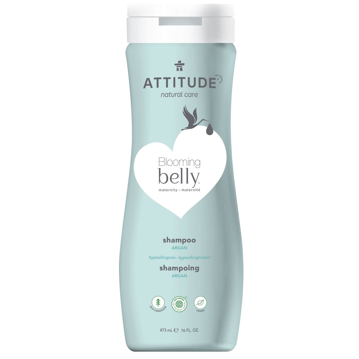 ATTITUDE Shampoing Blooming belly femme enceinte Argan 11011_fr?_main? 473 mL