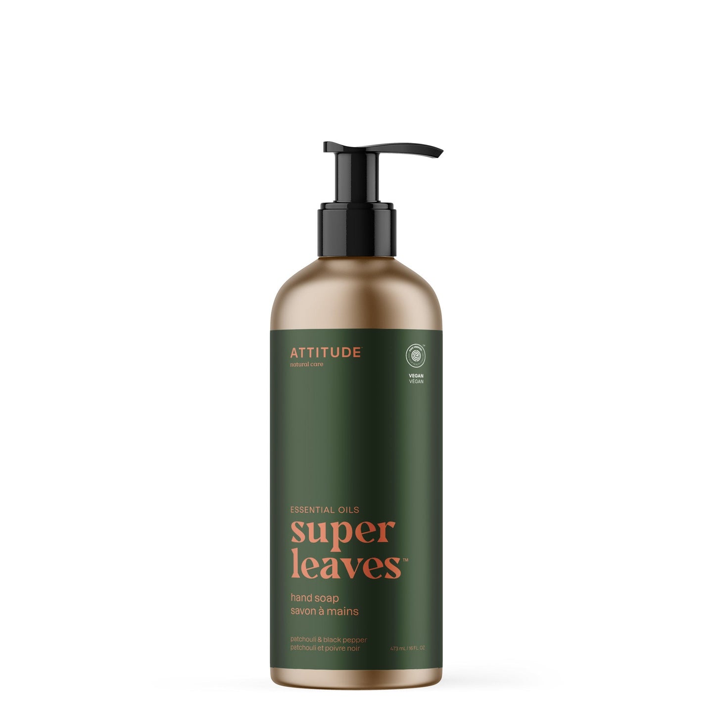 ATTITUDE Super Leaves Essential huile essentielle savon à mains Patchouli et poivre noir 19093_fr?_main? 473ml