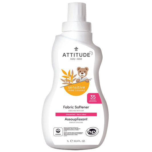Assouplissant naturel ATTITUDE, pour peaux sensibles, bébé, Sans odeur 60213_fr?_main?