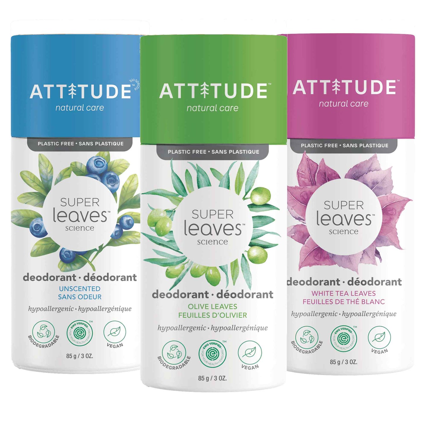 ATTITUDE Super leaves™ Déodorant naturel 3 fragrances douces _fr? _main?