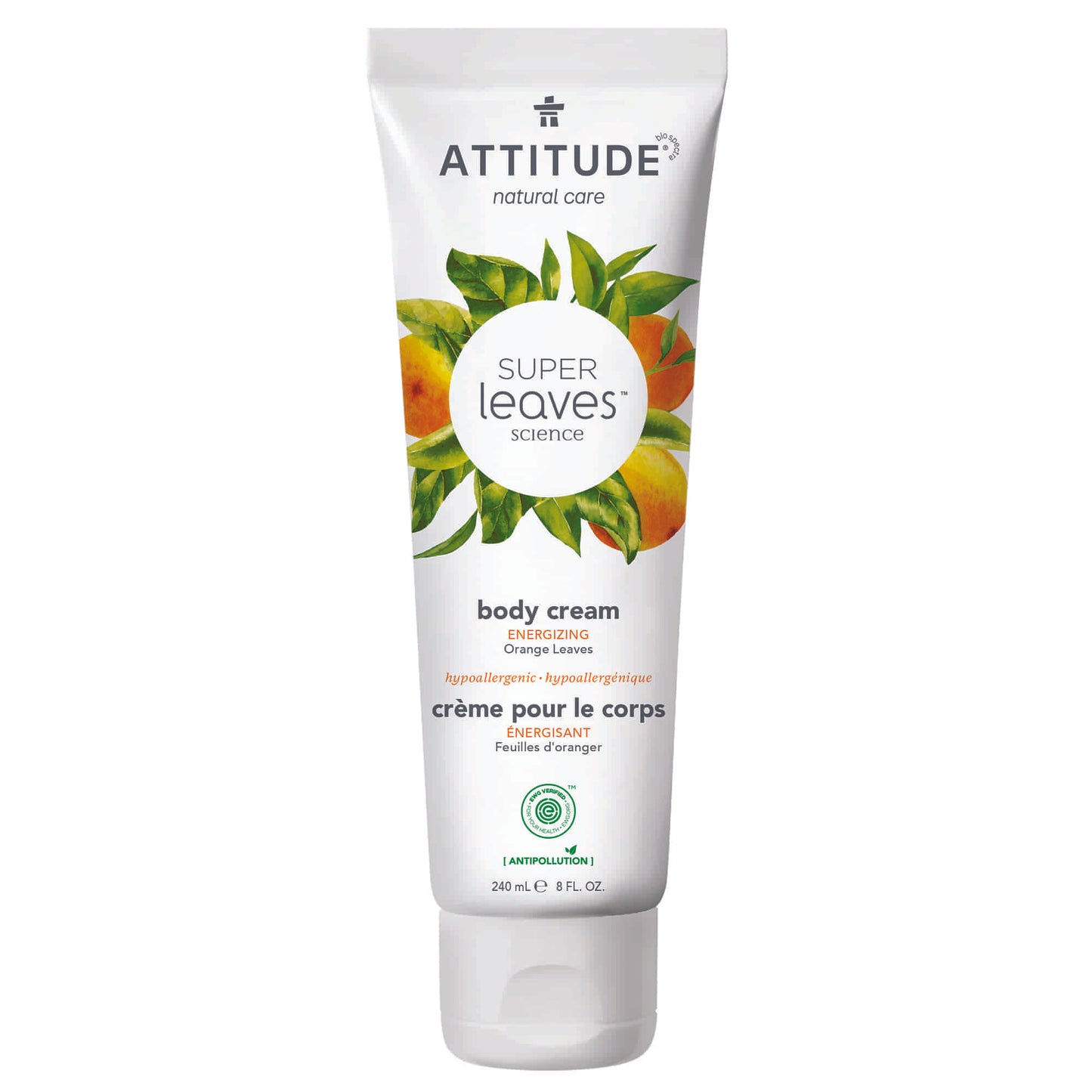 18198 ATTITUDE - Super Leaves™ - Crème pour le corps énergisante - Certifiée EWG _fr?_main? - Feuilles d'oranger -