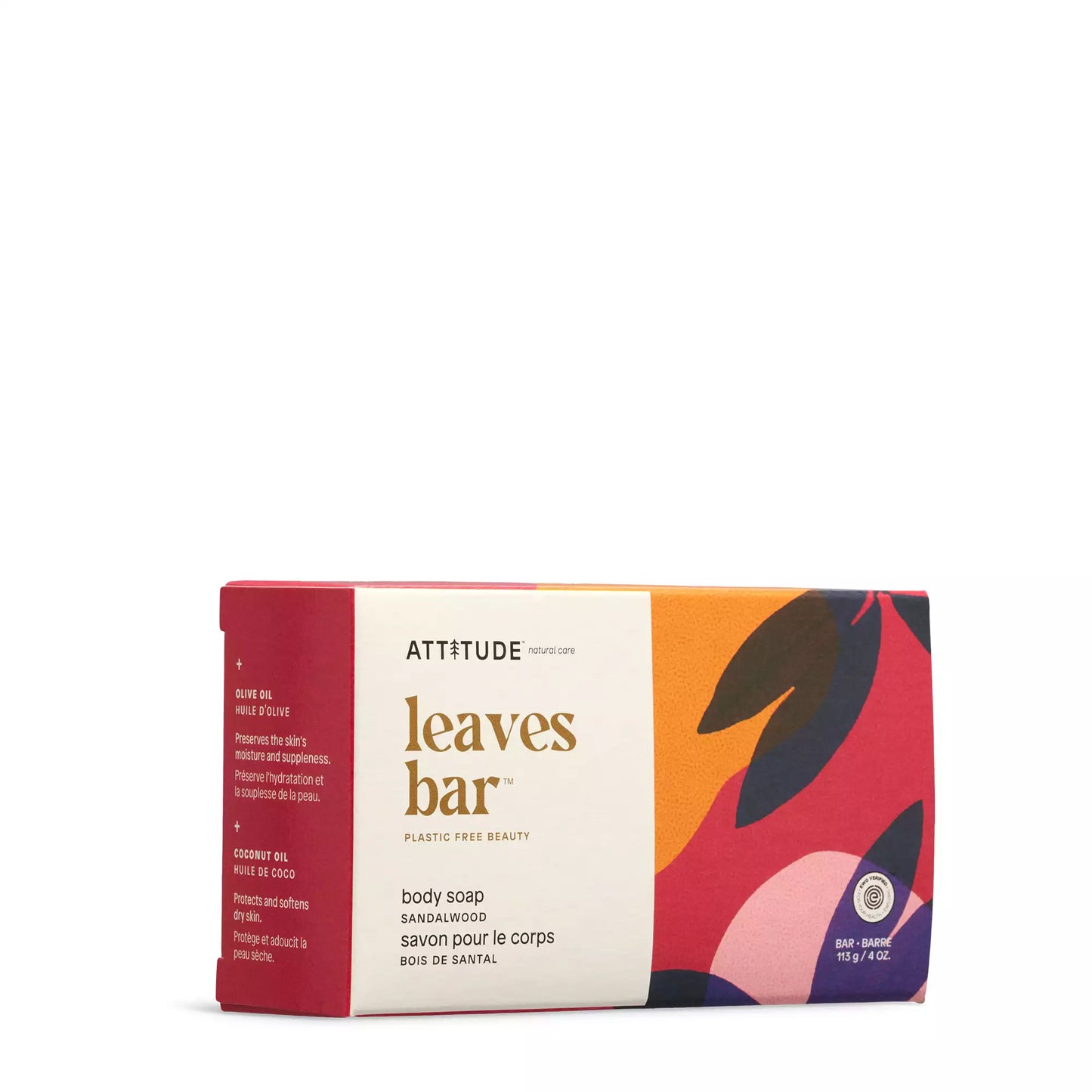 ATTITUDE leaves bar Savon pour le corps Bois de santal 17151_fr? 1 unité