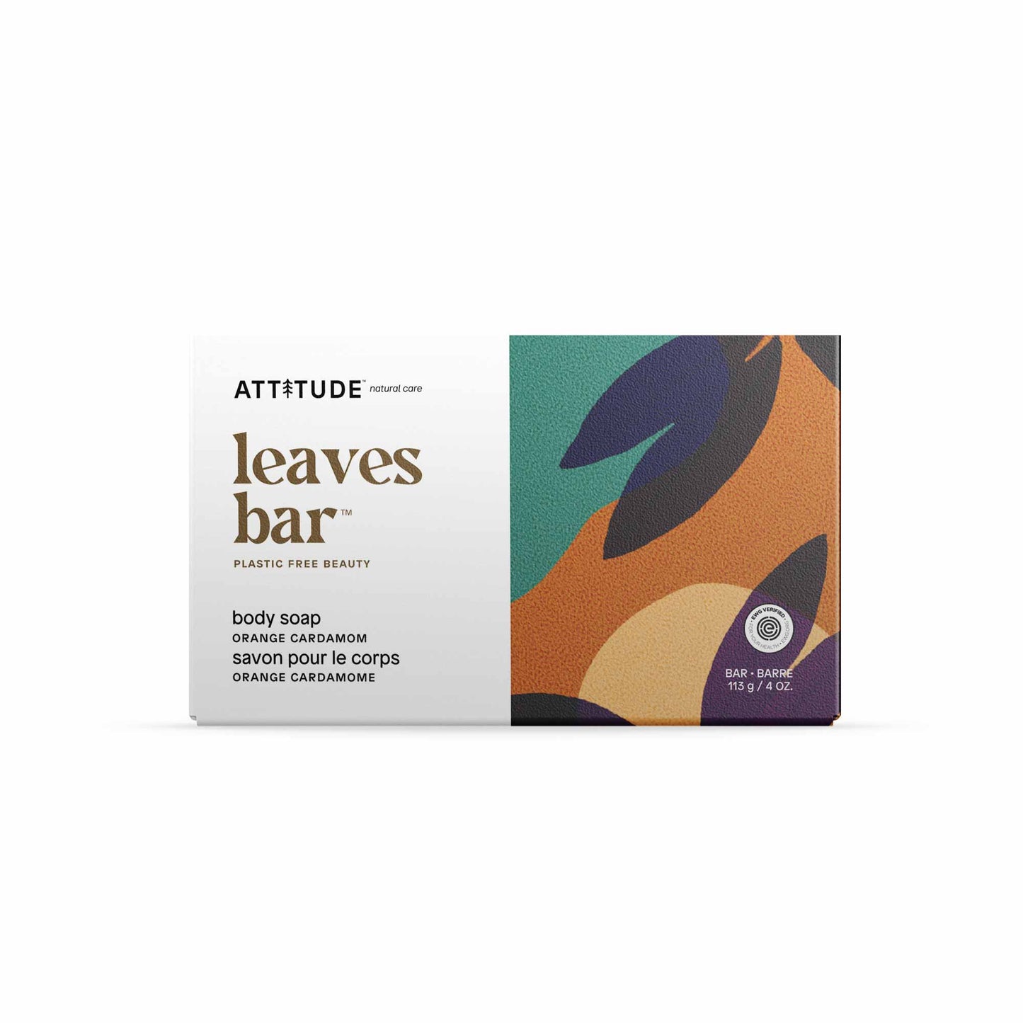 ATTITUDE leaves bar Savon pour le corps Orange cardamome 17150_fr?_main? 1 unité