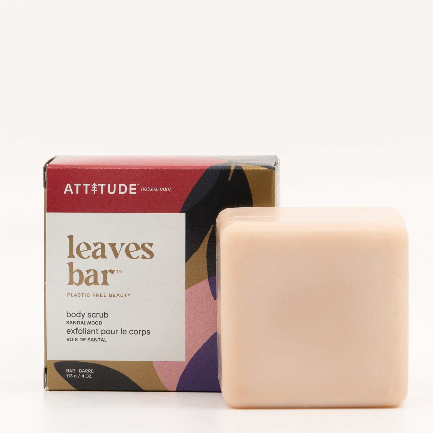 ATTITUDE leaves bar Exfoliant pour le corps Bois de santal 17159_fr?_hover?