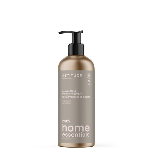 ATTITUDE Baby Home Essentials liquide vaisselle et bieron sans odeur 19370_fr?_main? Sans odeur 473 mL
