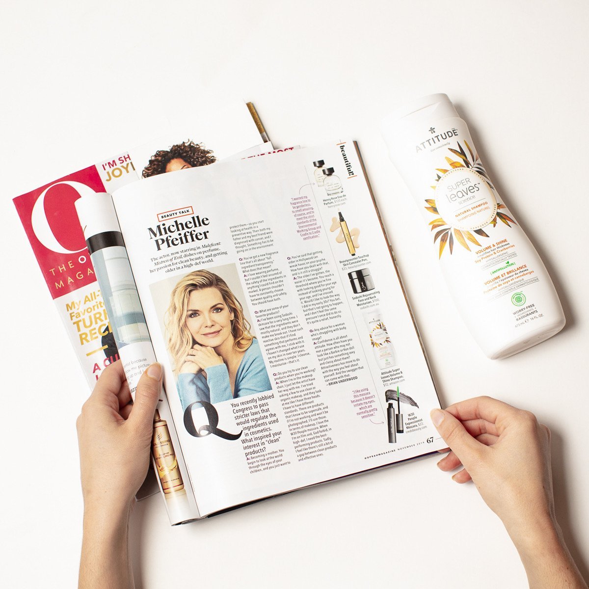 Le shampoing favori de Michelle Pfeiffer tel que vu dans O, The Oprah Magazine_fr?_team? general