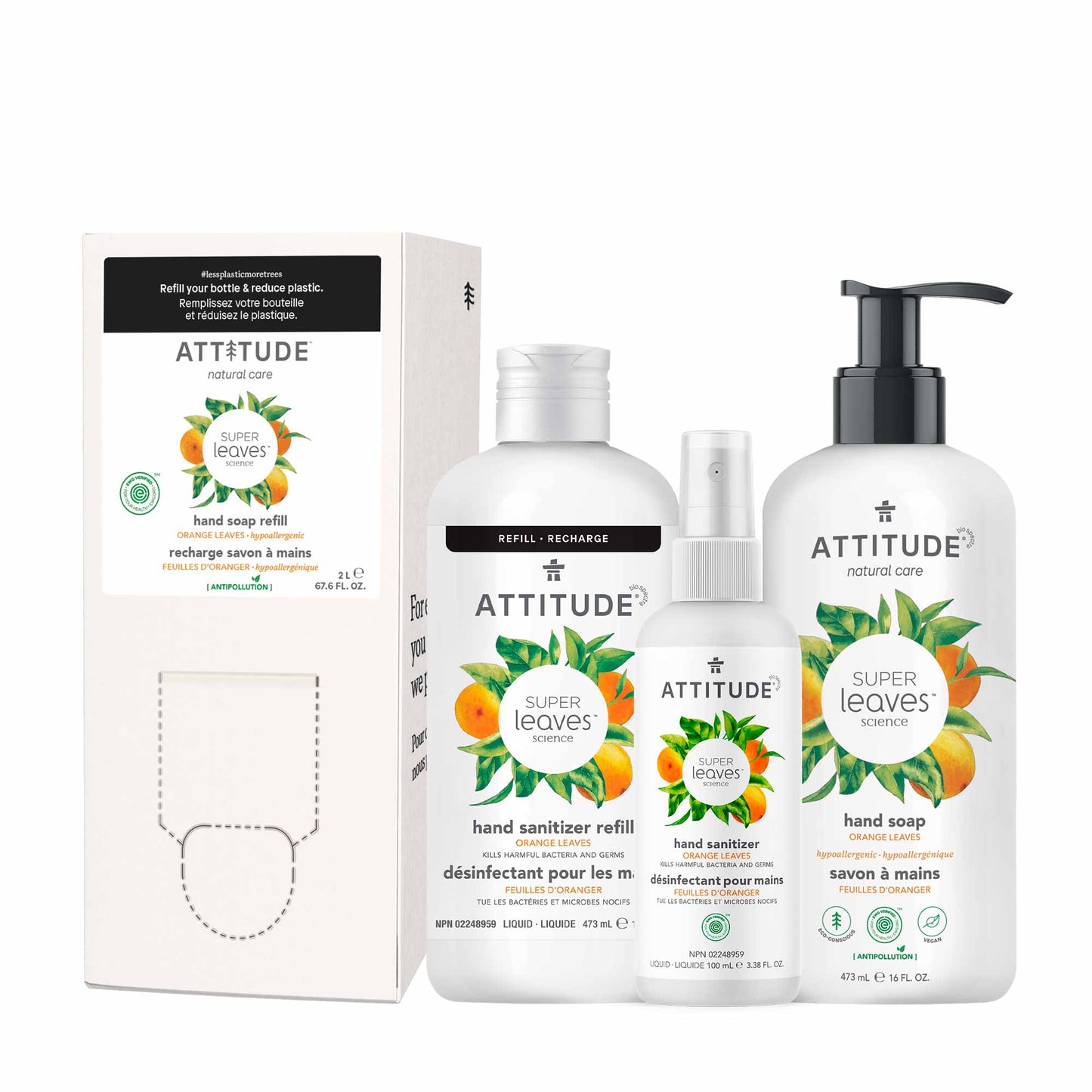Attitude Ensemble d'essentiels pour les mains propres Feuilles d'oranger BDL_a17_11398_fr?_main? Feuilles d'oranger
