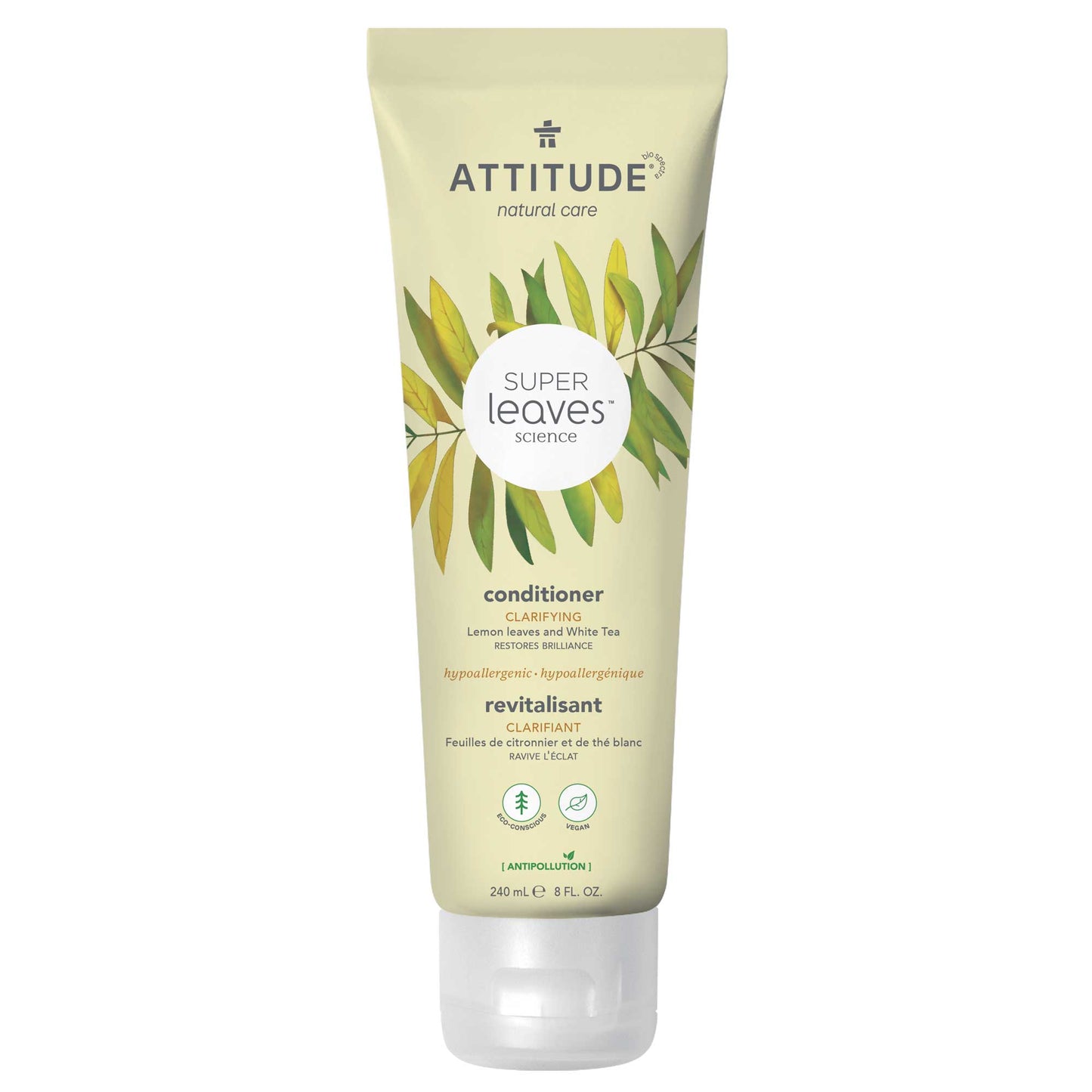 attitude conditioner clarifying super-leaves Lemon leaves white tea 11192_fr?_main? 240 mL