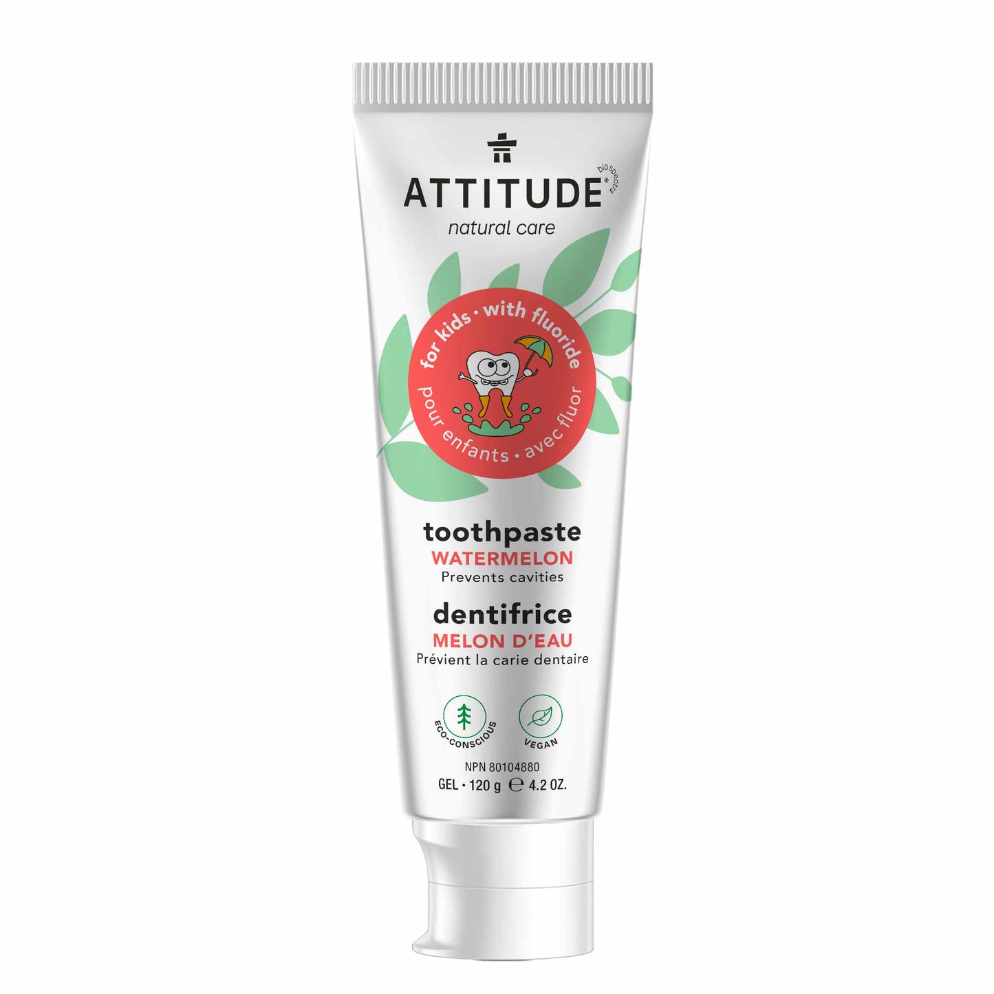 attitude dentifrice enfants fluorure 16724_fr?_main? 120g / Melon d'eau