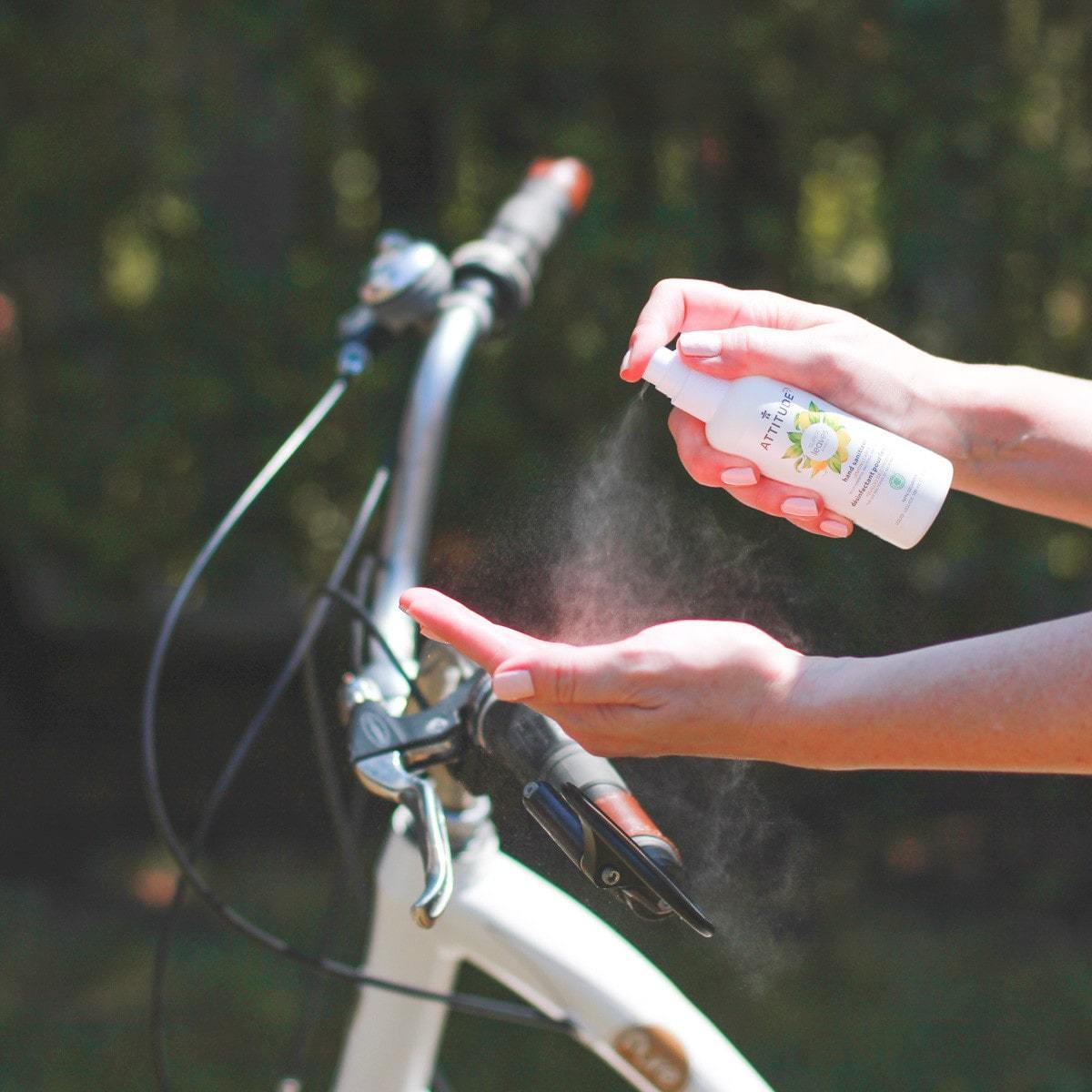 Désinfectant pour les mains certifié _fr?_hover? Feuilles de citronnier 100 mL 11392