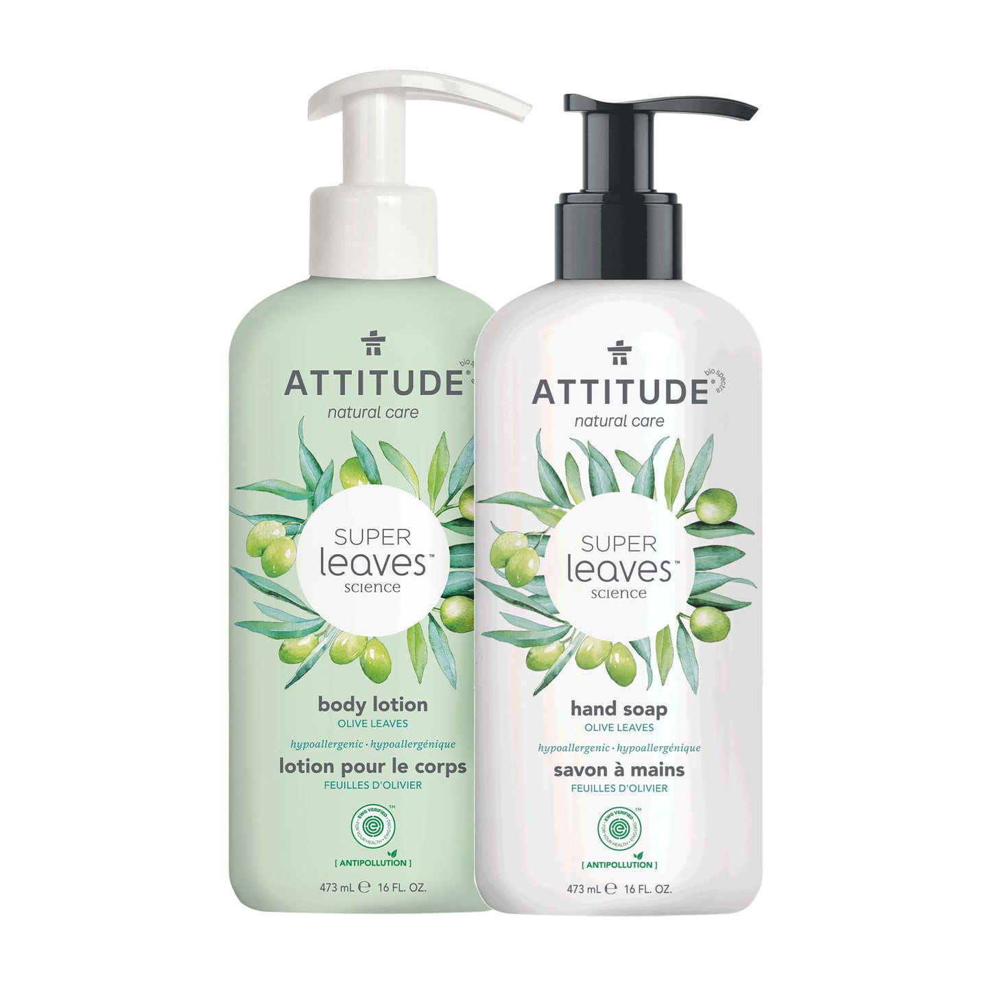 attitude ensemble savon mains lotion corps feuilles olivier BDL-14093-18183_fr?_main?