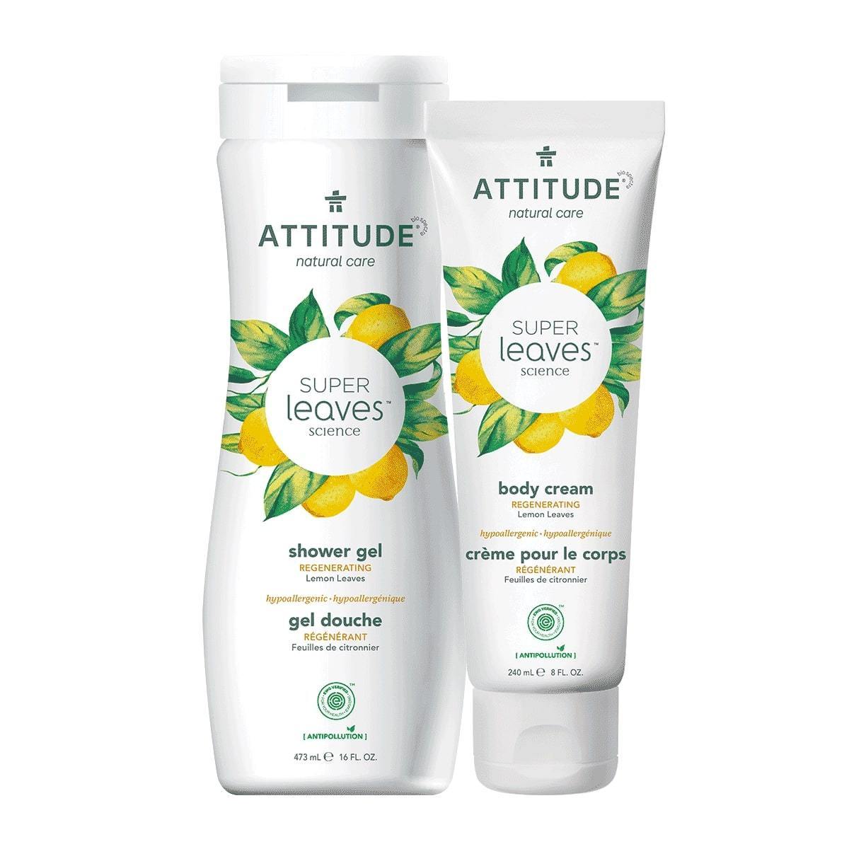 Ensemble soins pour le corps Super leaves™ Feuilles de citronnier _fr? _main? - Feuilles de citronnier -