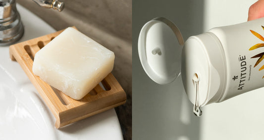 Comment choisir entre savon en barre et savon liquide