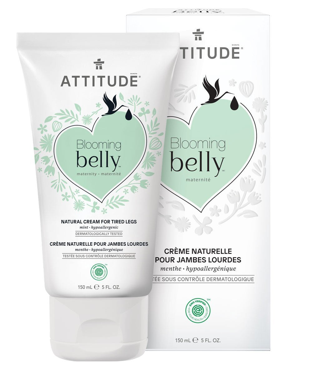 18191 ATTITUDE Blooming Belly™ - Crème jambes lourdes pour femme enceinte - Certifiée EWG _fr?_main? 150 mL