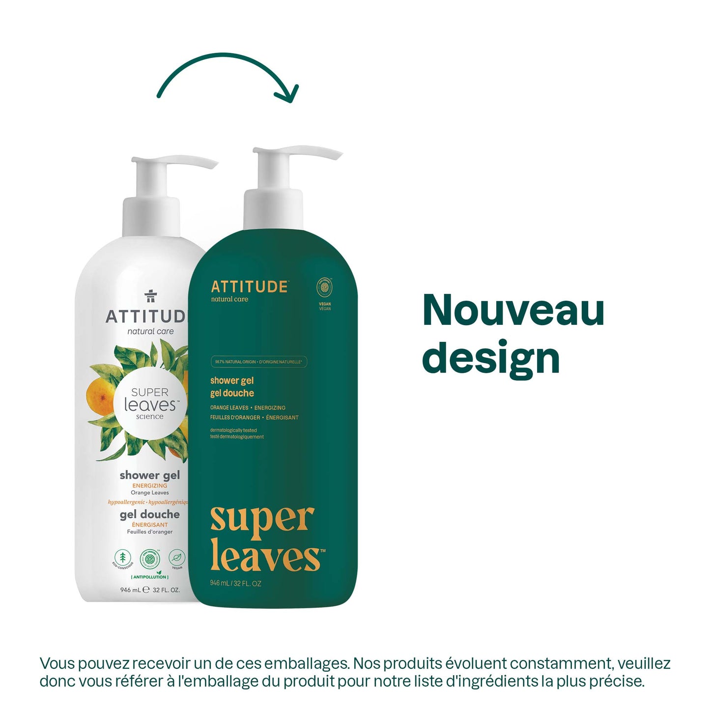 Gel douche : Super leaves™