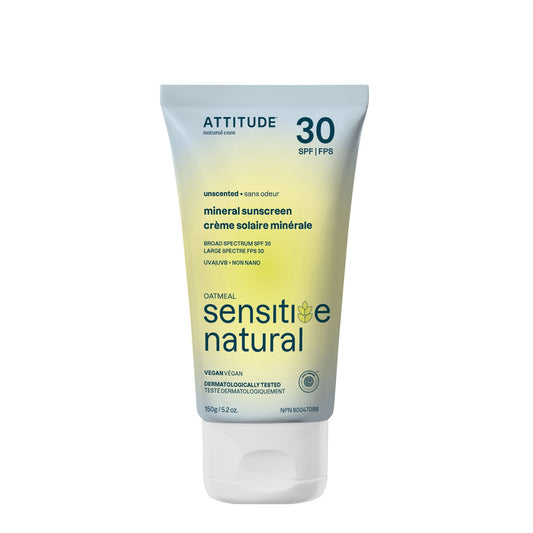 Mineral sunscreen for sensitive skin